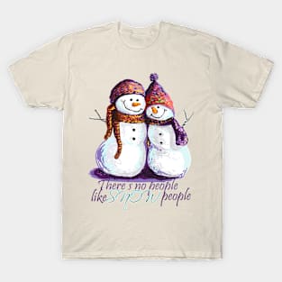 Happy Snow People T-Shirt